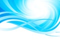 Vector abstract blue background