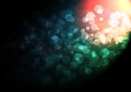 Vector abstract bokeh background. Royalty Free Stock Photo