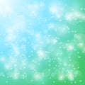 Vector abstract bokeh blur background. Festive defocused lights.