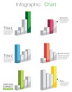 Vector of abstract chart and info-graphic