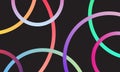 Vector Abstract Circles Gradient Background Royalty Free Stock Photo