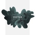 Vector abstract color cloud.