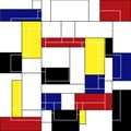 Vector abstract de stijl art background