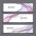 Vector abstract design banner template.vector illustration Royalty Free Stock Photo