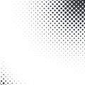 Vector abstract dotted halftone texture