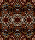 Vector abstract ethnic indian pattern tribal