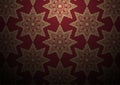 Vector abstract exotic Thai element pattern background design