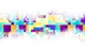 Vector abstract futuristic particle background. Overlay halftone background.