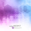 Vector Abstract geometric background. Template brochure design Royalty Free Stock Photo
