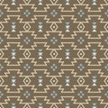 Vector abstract geometric elements for frame, border elements, pattern, ethnic collection, tribal aztec art