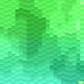 Abstract geometric green background