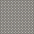 Vector abstract geometric seamless pattern with simple small curved mesh, grid Royalty Free Stock Photo