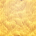 Vector abstract glowing point noise orange background. Array of glowing points in form of distorted surface. Royalty Free Stock Photo