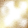 Vector abstract gold texture square background Royalty Free Stock Photo
