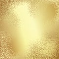 Vector abstract gold texture square background Royalty Free Stock Photo