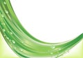 Vector abstract green background Royalty Free Stock Photo
