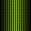 Vector abstract halftone geometric seamless pattern. Neon green and black color Royalty Free Stock Photo