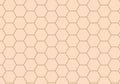 Vector abstract honeycomb pattern background