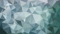 Vector irregular polygon background - triangle low poly pattern - light slate gray color