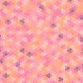 vector abstract irregular polygonal background - triangle low poly pattern - vibrant hot pink magenta color. eps 10 Royalty Free Stock Photo