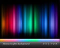 Vector abstract lights Royalty Free Stock Photo