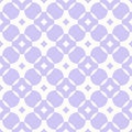 Vector abstract lilac geometric seamless pattern with rounded grid, net, mesh Royalty Free Stock Photo