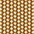 Vector abstract metallic wickerwork pattern Royalty Free Stock Photo