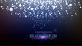 Vector Abstract Million Fireflies Background Design III