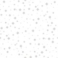Vector abstract minimalist geometric seamless pattern with random size diamonds Royalty Free Stock Photo