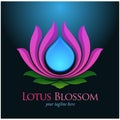 Lotus blossom symbol