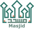 Mosque or masjid symbol