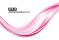Vector abstract pink waves background. Vector illustration