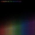 Vector abstract rainbow background