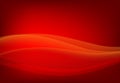 Vector abstract red color geometric wavy background, wallpaper for any design. Royalty Free Stock Photo