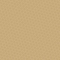 Vector abstract seamless geometric pattern. Subtle golden hexagonal grid texture Royalty Free Stock Photo
