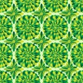 Vector abstract seamless green pattern