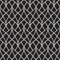 Vector Abstract Seamless Pattern. Art Deco Style Background. Geometric texture. Royalty Free Stock Photo