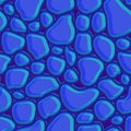Vector abstract seamless pattern with stereo