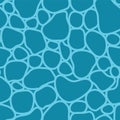 Vector abstract seamless pattern with tiles in