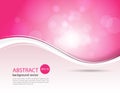 Vector Abstract smooth color wave background.Vector illustration eps 10 Royalty Free Stock Photo