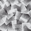 Vector Abstract Stippled Weird Seamless Pattern