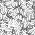 Vector Abstract Stippled Weird Seamless Pattern