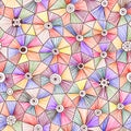 Vector abstract triangles pattern Royalty Free Stock Photo