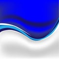 Vector abstract wave background illustration icon Royalty Free Stock Photo