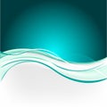 Vector abstract wave background illustration icon Royalty Free Stock Photo