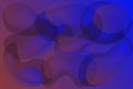 Vector abstraction in blue and lilac colors. Royalty Free Stock Photo