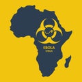Vector africa and ebola virus
