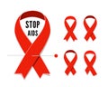 Vector AIDS ribbon