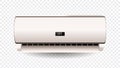 Vector air conditioner with fresh air isolated.