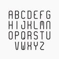 Vector alphabet set